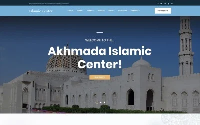 mosque website design