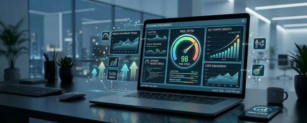 Web developers improving site traffic