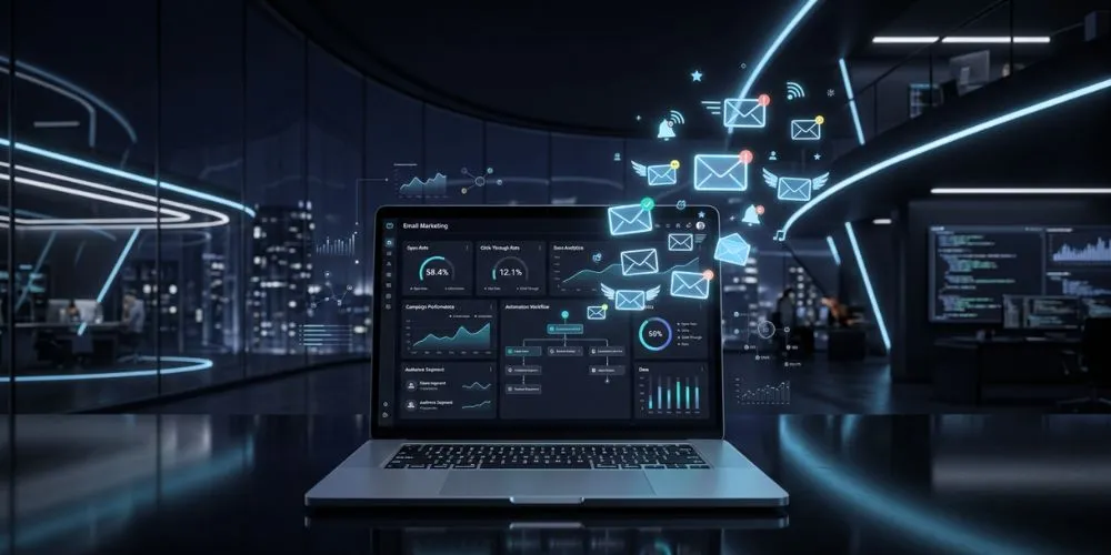 Email marketing automation proces