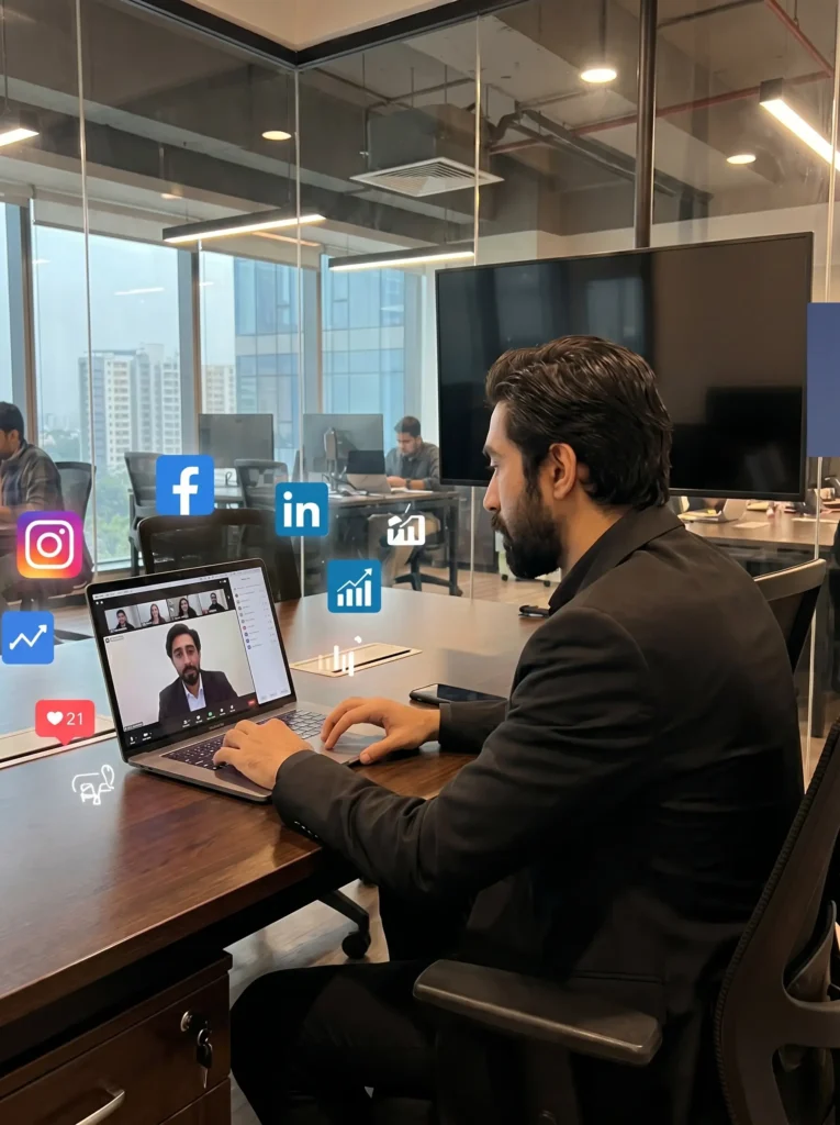 Social media management and marketing agency